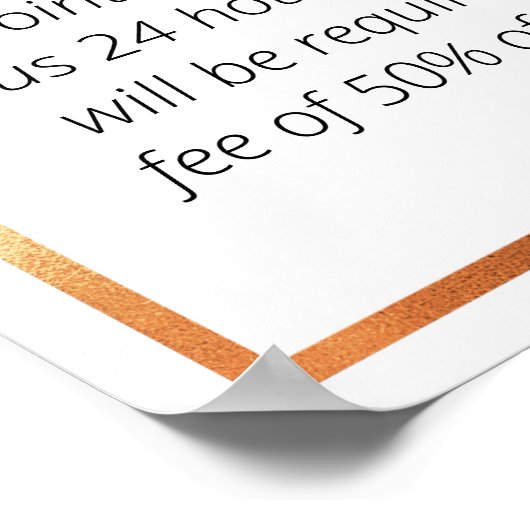 Annulering Poster (Hoek)