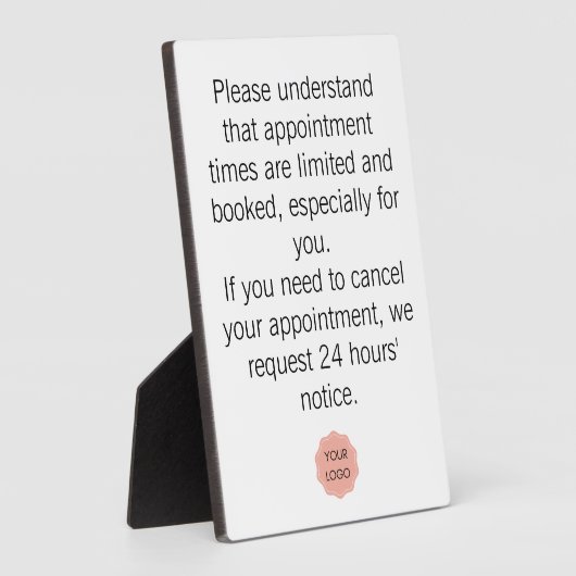 Annulering voor salon of spa fotoplaat (Zijkant)