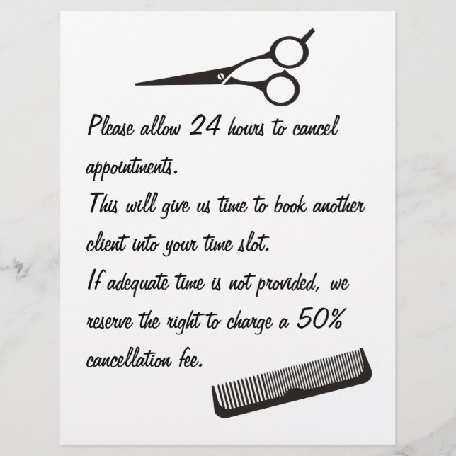 Annuleringsbeleid Briefhoofd (Voorkant)