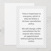 Annuleringsbeleid Kaart (Voorkant / Achterkant)