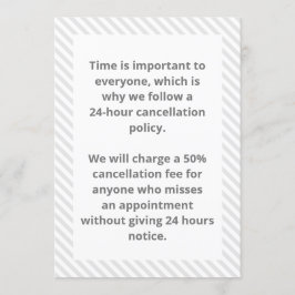 Annuleringsbeleid Kaart