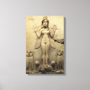 ANNUNAKI CANVAS DMT SPIRITUEEL GRAFFITI enlil enki