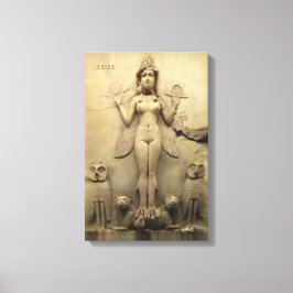 ANNUNAKI CANVAS DMT SPIRITUEEL GRAFFITI enlil enki Afdruk