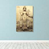 ANNUNAKI CANVAS DMT SPIRITUEEL GRAFFITI enlil enki Afdruk (Insitu (Houten vloer))