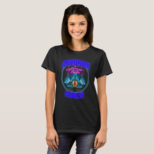 Annunaki Descendant Sumerian Alien Gods T-shirt (Voorkant volledig)
