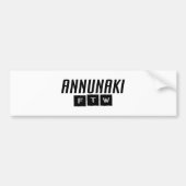 Annunaki FTW Bumpersticker (Voorkant)