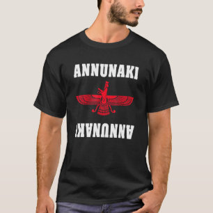Annunaki Hidden Planet X Alien Earth Council Symbo T-shirt