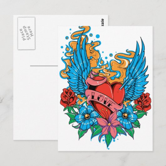 Annunaki Love Briefkaart (Voorkant / Achterkant)