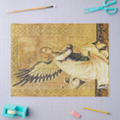 ANNUNCATIE ANGEL, Sint Gabriël door Simone Martini Tissuepapier (Craft)