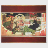 ANNUNCIATIE ALS DE MYSTISCHE HOEVEELHEID UNICORN CADEAUPAPIER (Vlak)