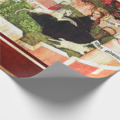 ANNUNCIATIE ALS DE MYSTISCHE HOEVEELHEID UNICORN CADEAUPAPIER (Hoek)