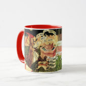 ANNUNCIATIE ALS DE MYSTISCHE HOEVEELHEID UNICORN MOK (Voorkant links)