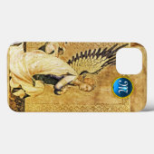ANNUNCIATIE ANGEL MONOGRAM, PLAATS Case-Mate iPhone CASE (Achterkant (horizontaal))