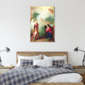 Annunciatie Canvas Afdruk (Insitu (Slaapkamer))