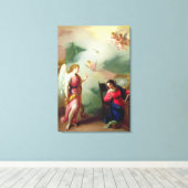 Annunciatie Canvas Afdruk (Insitu (Houten vloer))