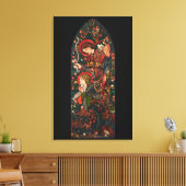 Annunciatie Canvas Afdruk (Insitu (Woonkamer))