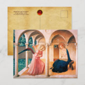 ANNUNCIATIE DOOR FRA ANGELICO Kerstmis Feestdagenkaart (Voorkant / Achterkant)