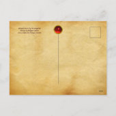 ANNUNCIATIE DOOR FRA ANGELICO Kerstmis Feestdagenkaart (Achterkant)