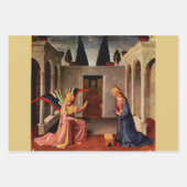 ANNUNCIATIE DOOR FRA ANGELICO Kerstmis Inpakpapier Vel (Voorkant 3)
