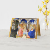 ANNUNCIATIE DOOR FRA ANGELICO Old Irish Blessing Kaart (Gele Bloem)