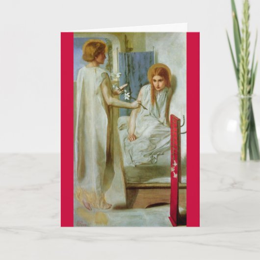 Annunciatie Feestdagen Kaart (Voorkant)