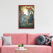 Annunciatie-icoon Canvas Afdruk (Insitu (Woonkamer))