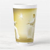 Annunciatie Latte Mok (Voorkant)