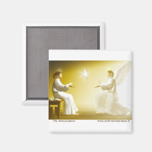 Annunciatie Magneet (Voorkant / Achterkant)
