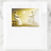 Annunciatie Rechthoekige Sticker (Tas)