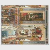 Annunciatie, Saint Emidius en een ufo door Crivell Cadeaupapier (Vlak)