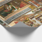 Annunciatie, Saint Emidius en een ufo door Crivell Cadeaupapier (Hoek)