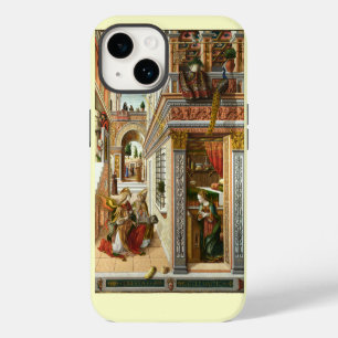 Annunciatie, Saint Emidius en een ufo door Crivell iPhone 14 Hoesje