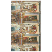 Annunciatie, Saint Emidius en een ufo door Crivell Tafelkleed (Voorkant)