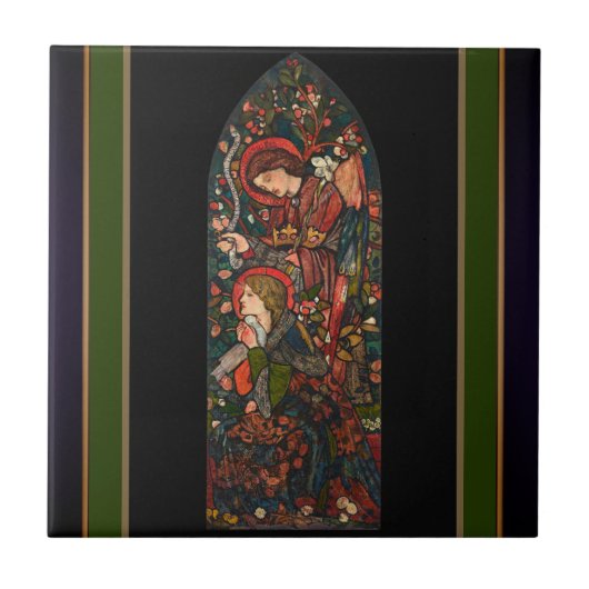 Annunciatie Tegeltje (Voorkant)