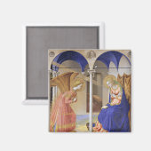 Annunciatie van Fra Angelico Magneet (Voorkant / Achterkant)