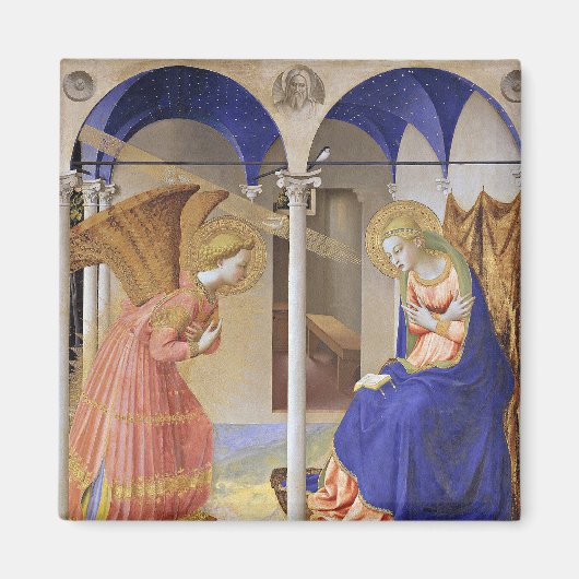Annunciatie van Fra Angelico Magneet (Voorkant)