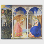 ANNUNCIATIE VAN Fra Beato Angelico Kerstmis Cadeaupapier (Vlak)