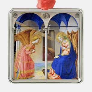 ANNUNCIATIE VAN Fra Beato Angelico Kerstmis Metalen Ornament