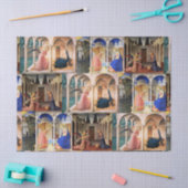 ANNUNCIATIE VAN Fra Beato Angelico Kerstmis Tissu Tissuepapier (Craft)