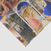 ANNUNCIATIE VAN Fra Beato Angelico Kerstmis Tissu Tissuepapier (Detail)