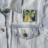 Annunciatie Vierkante Button 5,1 Cm (In situ)