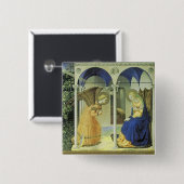 Annunciatie Vierkante Button 5,1 Cm (Voorkant /achterkant)