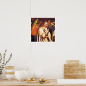 ANNUNCIATION ANGEL Archangel Gabriel Detail Poster (Keuken)
