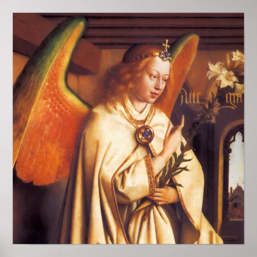 ANNUNCIATION ANGEL Archangel Gabriel Detail Poster (Voorkant)