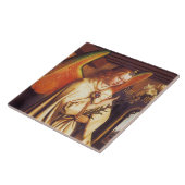 ANNUNCIATION ANGEL Archangel Gabriel Detail Tegeltje (Zijkant)