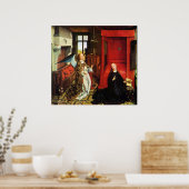 ANNUNCIATION ANGEL Archangel Gabriel en Virgin Poster (Keuken)