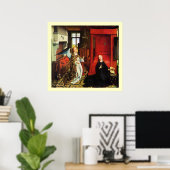 ANNUNCIATION ANGEL Archangel Gabriel en Virgin Poster (Thuiskantoor)