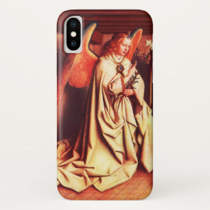 ANNUNCIATION ANGEL Archangel Gabriel, Jan Van Eyck iPhone X Hoesje