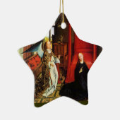 ANNUNCIATION ANGEL Archangel Gabriel, Virgin Star Keramisch Ornament (Rechts)