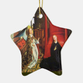 ANNUNCIATION ANGEL Archangel Gabriel, Virgin Star Keramisch Ornament (Links)